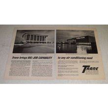 1966 Trane Air Conditioning Ad - L.A. Music Center