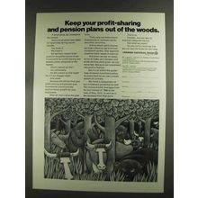 1972 Virginia National Bank Ad - Profit-Sharing Plans