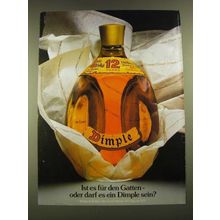 1979 Haig Dimple Scotch Ad - in German - Ist es fur den Gatten