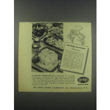 1946 Herb-Ox Bouillon Cubes Advertisement - recipe for Sweetbreads and asparagus