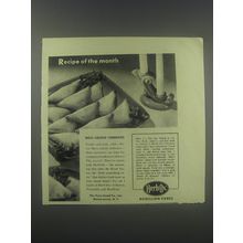 1946 Herb-Ox Bouillon Cubes Advertisement - recipe for Mock Chicken Turnovers