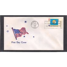 FDC 1673 13c Montana (Unkn Cachet-U/A) CV39530