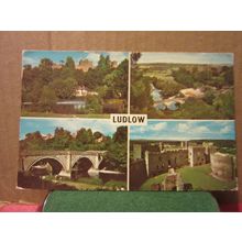 multiview, LULWORTH COVE, DORSET used postcard 1973 pm =