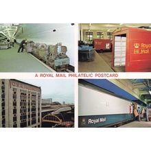 Paddington Royal Mail Train Station Loading Bay Postcard