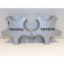 1986 - 1992 Toyota Supra Mk3 Wheel Center Cap Pair OEM 716958 87 88 89 90 91