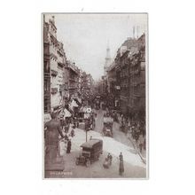 Cheapside, City Of London, Postcard.