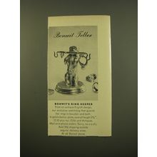 1961 Bonwit Teller Ring Keeper Advertisement