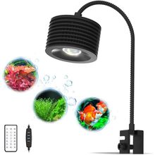 Lominie LED Aquarium Light, Planted Tank Light 4 Channels Remote Control 6500K A