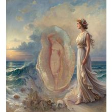 Odilon Redon - The Birth of Venus a2 Poster Canvas Movie Film Print A0 A1 A2 A3