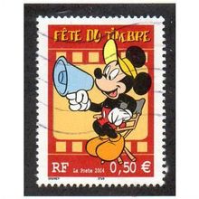FRA 2004 50c 'STAMP DAY' FINE USED (EBID20-495)