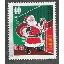 CAN 1991 40c 'CHRISTMAS ' FINE USED (EBID38-879)