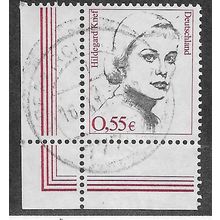 GER 2002 €0.55 'FAMOUS WOMEN- KNEF'(CORNER MARGIN) FINE USED (EBID53-958)