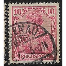 1900 Michel 56 - fine used (o) - REICHSPOST