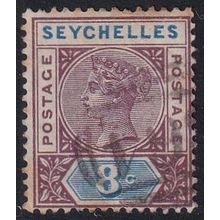 Seychelles 1890 SG 11 Used (D-883 (3))