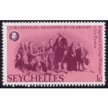 SEYCHELLES 1976 USA Bi-Cent 1c Sc#370 - MNH @C198