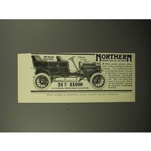 1908 Northern Motor Car Ad - Silent as the Stars