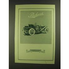 1908 Packard Thirty Car Ad