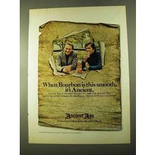1970 Ancient Age Bourbon Ad - This Smooth
