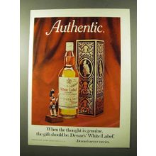 1972 Dewar's White Label Scotch Ad