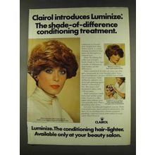 1977 Clairol Luminize Treatment Ad, Shade-of-Difference