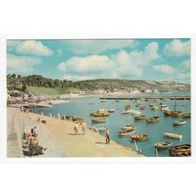 Lyme Regis from the Cobb Dorset Postcard 119