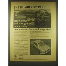 1965 Humber Sceptre Ad - The Humber Sceptre sets the pace with new gearbox