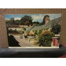 YE OLDE MASONS ARMS, BRANSCOMBE, DEVON used postcard. by E T W Dennis 1975 pm =