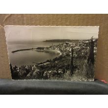 MENTON, FRANCE used vintage postcard real photograph =