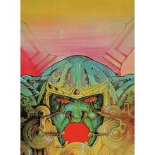 Philippe Druillet Humanoides Associes 1979 Graphic Art Postcard