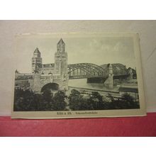 HOHENZOLLERNBRUCKE, KOLN a. Rh., COLOGNE, GERMANY unused antique postcard /