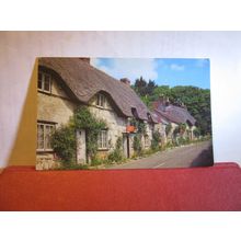 BRIGHSTONE VILLAGE, ISLE OF WIGHT used postcard 1976 pm =