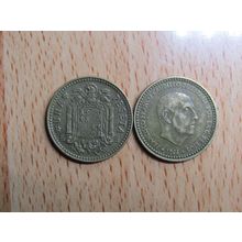 Spain 1967 Franco 1966-1967* 1 Peseta Coin