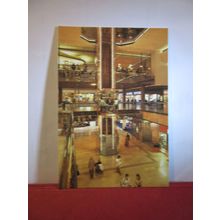 QUEENSGATE SHOPPING CENTRE, PETERBOROUGH, NORTHAMPTONSHIRE unused postcard (C)=