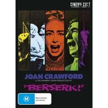 Berserk DVD | Joan Crawford | Region 4