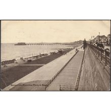 Madeira Motor Road, Brighton, Sussex, 1909 - Postcard