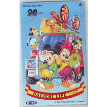 Walt Disney Dai-Ichi Life V2 Japan NTT Phone Card
