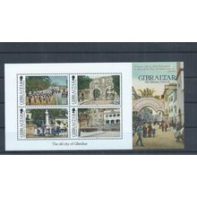 Gibraltar stamps. 2012 Old Views minisheet MNH (AA087)