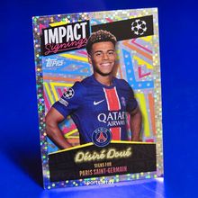 Topps Champions League Sticker 2024/25 Désiré Doué #408 PSG Impact DESIRE DOU