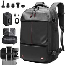 Vacuum Backpack Travel, Airback Vacuum Compression Travel Backpack with Pump, Wa
