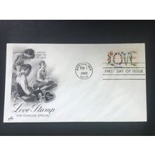 ICOLLECTZONE US 1951 Love FDC (F400)