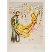 Salvador Dali (1904-1989). The Kingdom, 1980 Poster Canvas Movie Film Print A0 A