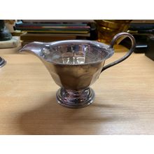 VINERS OF SHEFFIELD EPNS ART DECO VINTAGE MILK JUG CREAMER (P4)