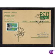 1968 SWITZERLAND P/PAID PC UPRATED GENEVE SALON PMK