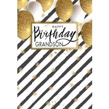 Happy Birthday Grandson - Birthday Greeting Card - 01496