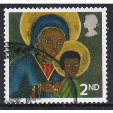 GB 2005 Christmas - Madonna and Child from Haiti 2nd Used