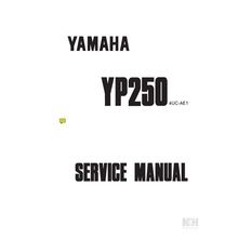 YAMAHA YP250 SERVICE MANUAL 1996 SCOOTER 267 PAGES IN ENGLISH