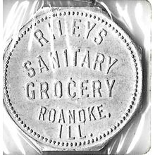 Riley's Sanitary Grocery Roanoke Ill BU