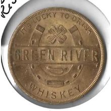 Green River Whiskey Gem BU Medal