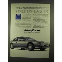 1989 Goodyear Eagle Tires Ad - Ford Thunderbird SC