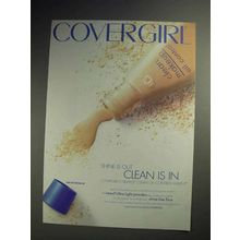 2003 Cover Girl Clean Makeup Oil Control Ad